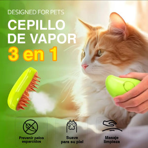 CEPILLO DE VAPOR PARA MASCOTAS