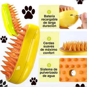CEPILLO DE VAPOR PARA MASCOTAS